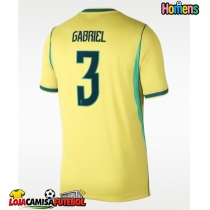 Camisa de Futebol Brasil Gabriel Magalhaes #3 Equipamento Principal Mundo 2026 Manga Curta